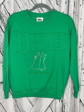 Wicked Green Sweatshirt 3D Graphic XS